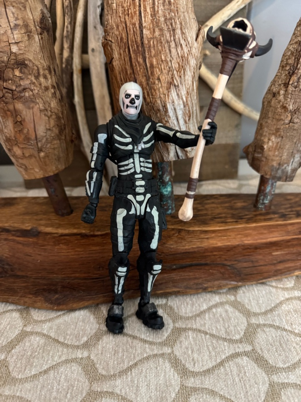 McFarlane Toys Fortnite Skull Trooper Premium Action Figure.‎